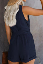 Nina Chic Romper for Women – Elegant Short Jumpsuit with Pockets and Comfortable Cut