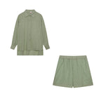 Aaliyah Summer Set for Women – Light Cotton Set with Top and Shorts in Casual Style