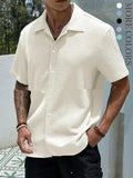 Jay Casual Shirt for Men – Modern Short Shirt for Summer, Vacation & Everyday