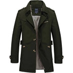 Baron Casual Winter Jacket for Men – Premium Mid-Length Style, Warm and Refined