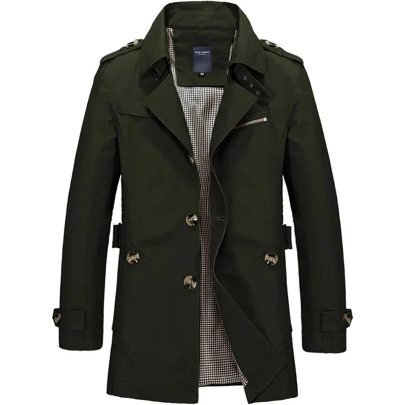 Baron Casual Winter Jacket for Men – Premium Mid-Length Style, Warm and Refined