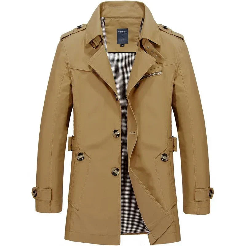 Baron Casual Winter Jacket for Men – Premium Mid-Length Style, Warm and Refined