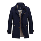 Baron Casual Winter Jacket for Men – Premium Mid-Length Style, Warm and Refined