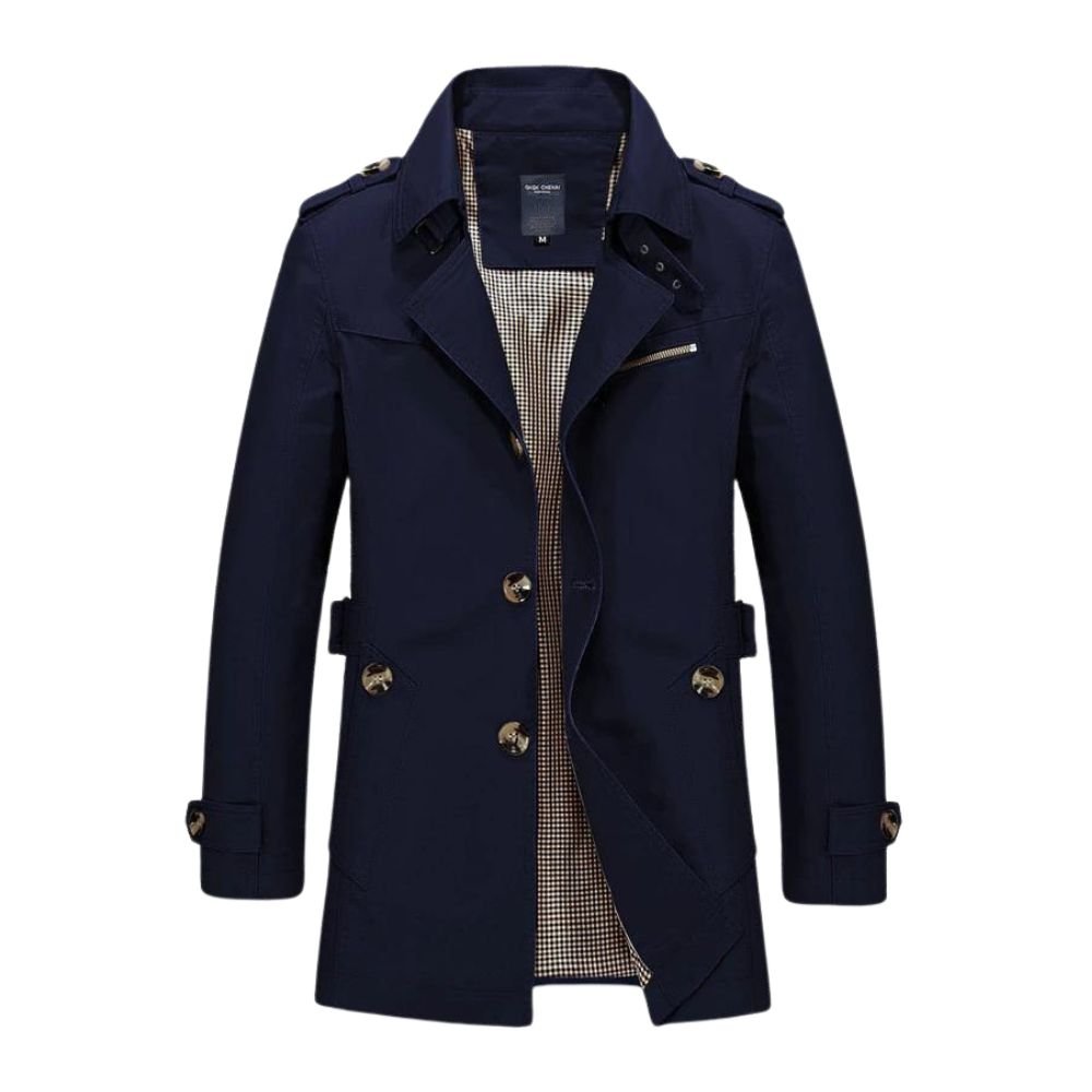 Baron Casual Winter Jacket for Men – Premium Mid-Length Style, Warm and Refined