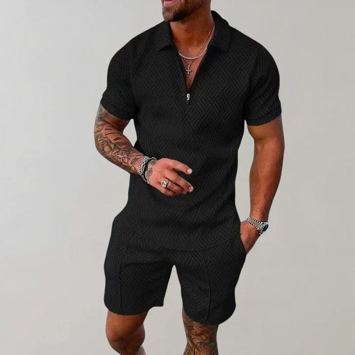 Oliver Summer Set for Men – Breathable Cotton and Linen, Light and Elegant Comfort