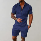 Oliver Summer Set for Men – Breathable Cotton and Linen, Light and Elegant Comfort