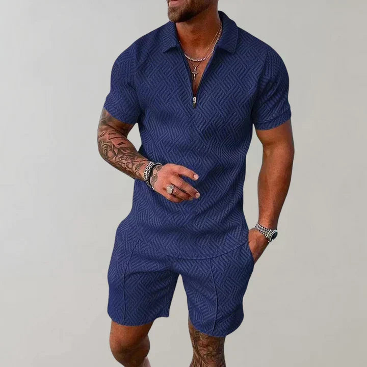 Oliver Summer Set for Men – Breathable Cotton and Linen, Light and Elegant Comfort