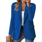 Iliana Blazer for Women – Long Chic Blazer with Sleeves, Elegant & Versatile for Every Occasion