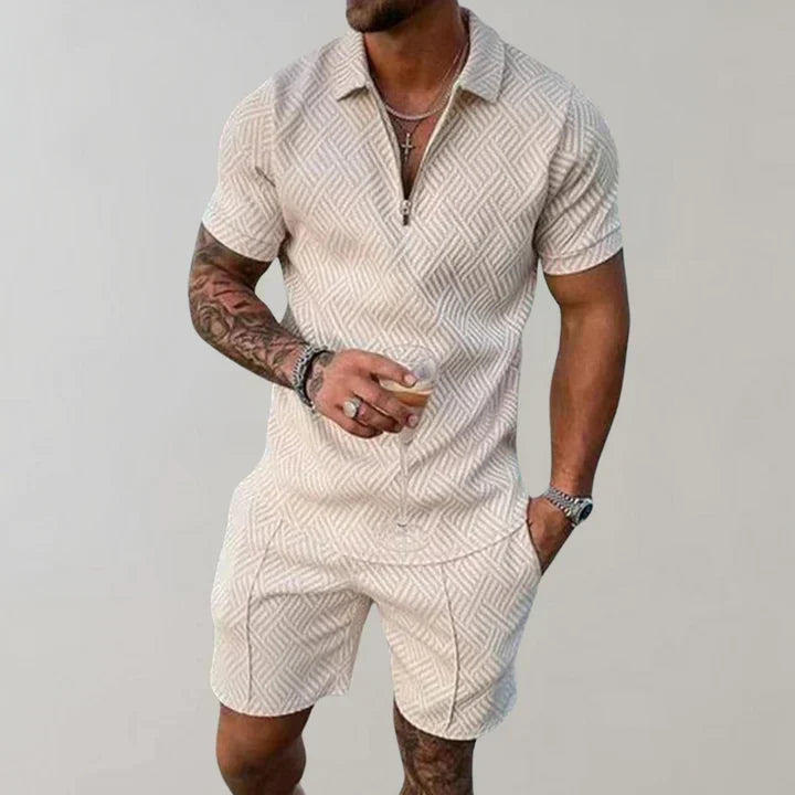 Oliver Summer Set for Men – Breathable Cotton and Linen, Light and Elegant Comfort