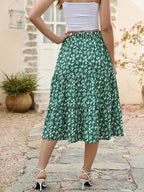 Zia Floral Skirt for Women – A-Line Cut with Pockets, Light for Spring & Summer