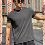 Liam Sport T-Shirt for Men – Loose Short-Sleeve Cotton Tee with Breathable Design