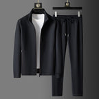 Reynold Elegant Tracksuit for Men – Premium Zip-Up Set with Fitted Pants & Breathable Fabric