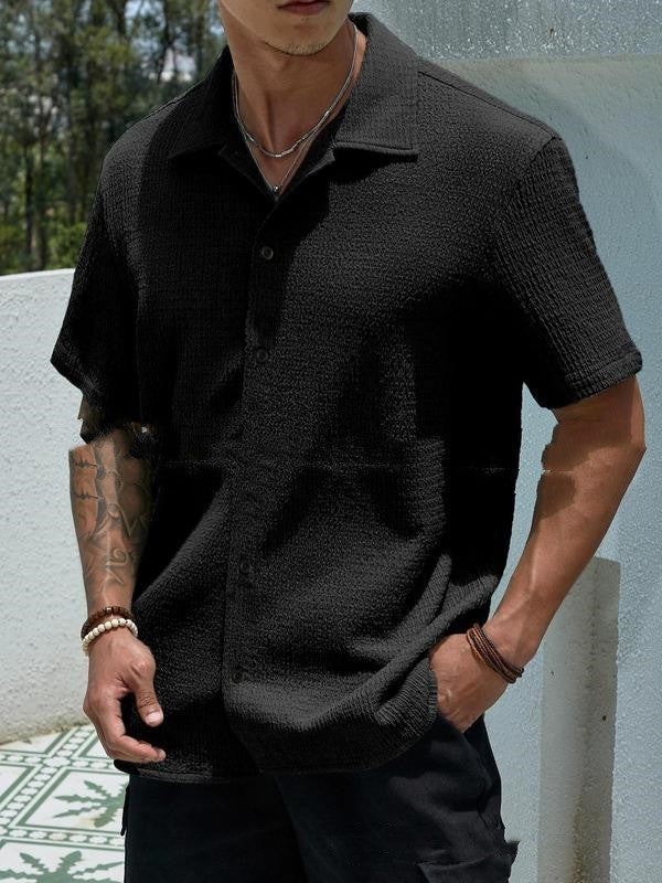 Jay Casual Shirt for Men – Modern Short Shirt for Summer, Vacation & Everyday