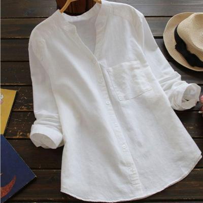 Aloyse Shirt for Women – Comfort in Breathable Linen-Cotton & Relaxed Loose Cut