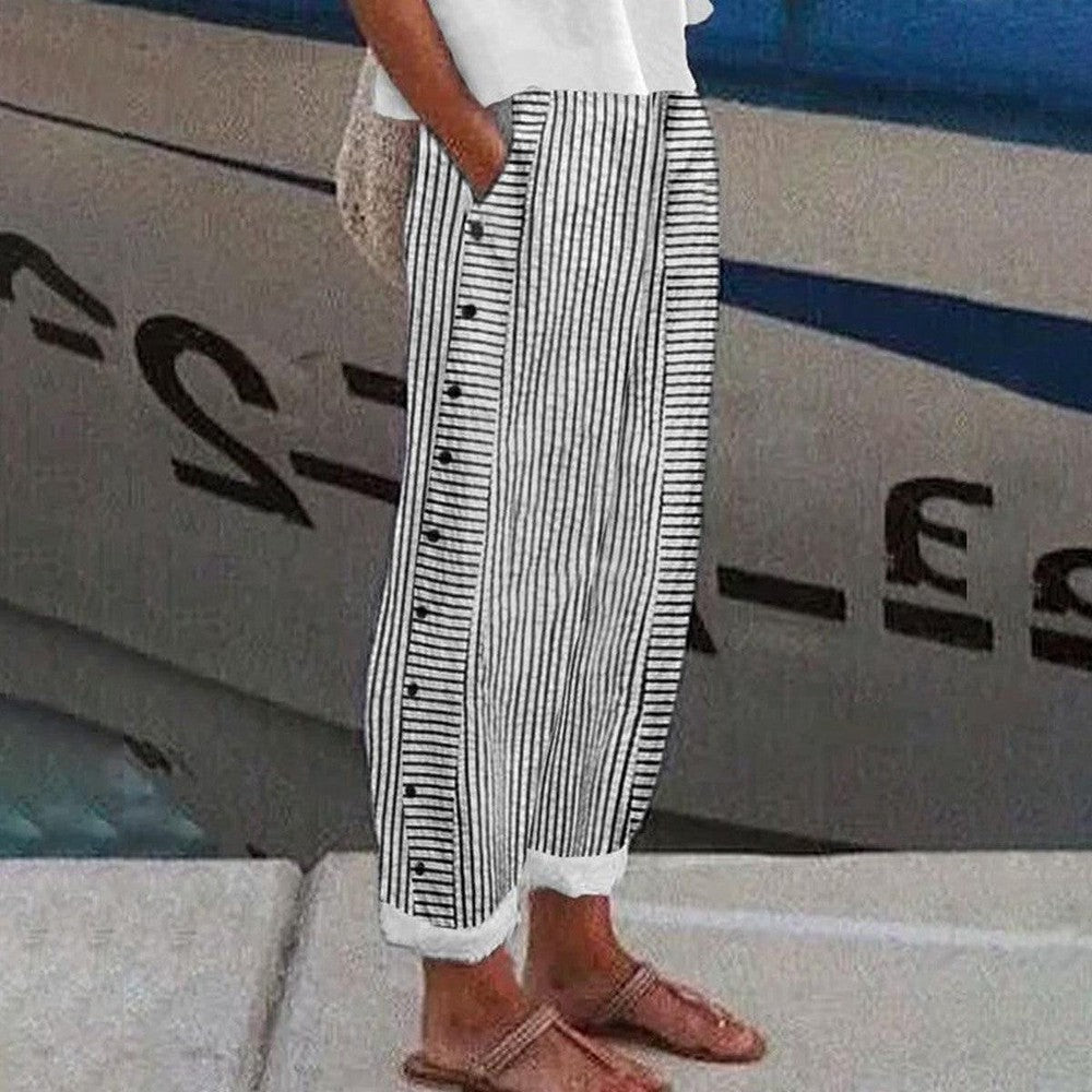 Pia Pants for Women – Casual Pants with Side Pockets & Comfortable Cut