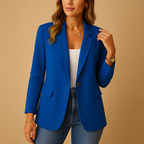 Kelly Fitted Blazer for Women – Elegant Jacket with Stretch Fabric & Structured Cut for a Chic Look