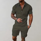 Oliver Summer Set for Men – Breathable Cotton and Linen, Light and Elegant Comfort