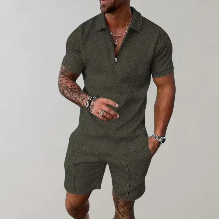 Oliver Summer Set for Men – Breathable Cotton and Linen, Light and Elegant Comfort