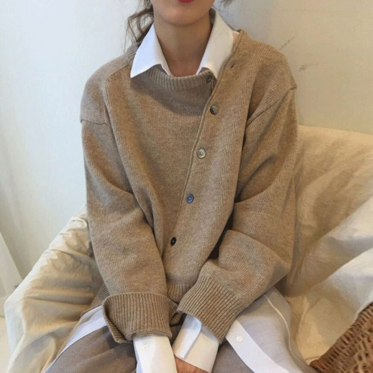 Lucille Cashmere Sweater for Women – Soft Knit, Warm and Breathable for Fall