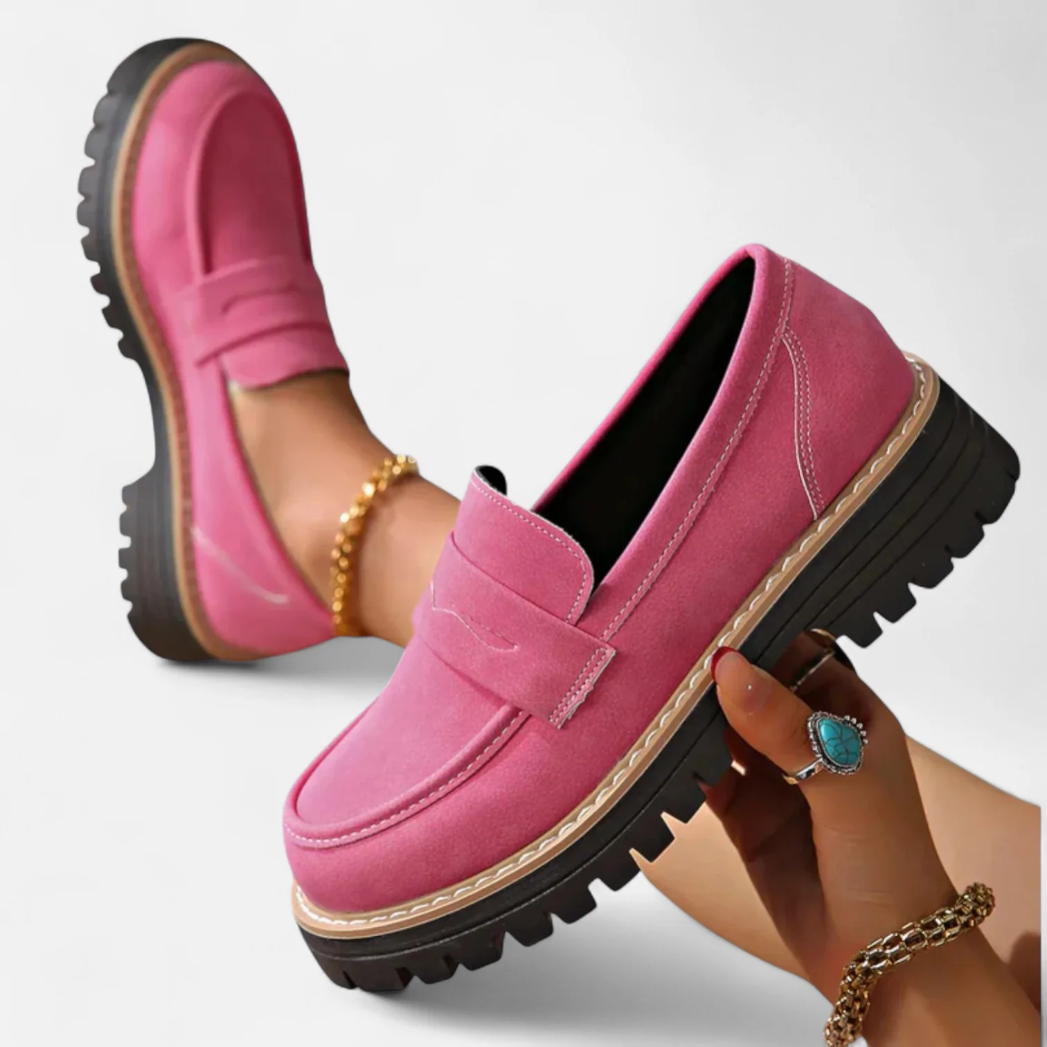 Keanna Loafers for Women – Comfortable Shoes with Arch Support & Elegant Style