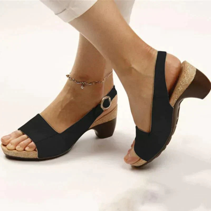 Isabelle Slingback Sandals for Women – Comfortable Heel for Office, Everyday & Chic Summer