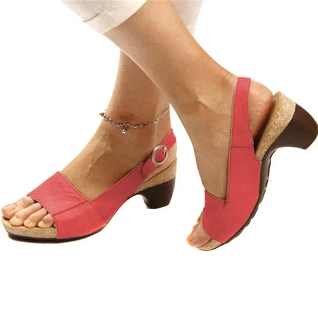 Isabelle Slingback Sandals for Women – Comfortable Heel for Office, Everyday & Chic Summer