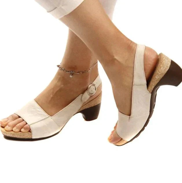 Isabelle Slingback Sandals for Women – Comfortable Heel for Office, Everyday & Chic Summer