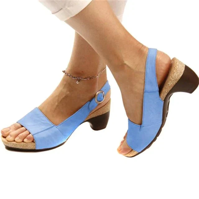 Isabelle Slingback Sandals for Women – Comfortable Heel for Office, Everyday & Chic Summer