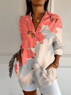 Haven Chic Blouse for Women – Elegant Long-Sleeve Blouse for Everyday or Office Wear