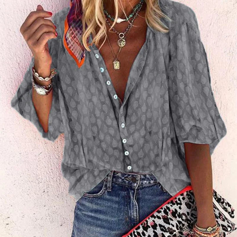 Billie Summer Blouse for Women – Light Breathable Shirt with Elegant Cut for Warm Days