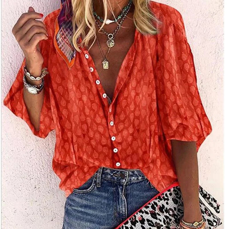 Billie Summer Blouse for Women – Light Breathable Shirt with Elegant Cut for Warm Days