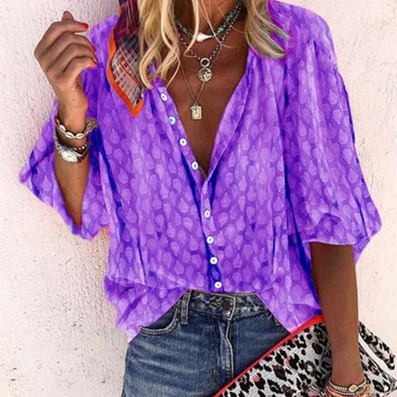 Billie Summer Blouse for Women – Light Breathable Shirt with Elegant Cut for Warm Days