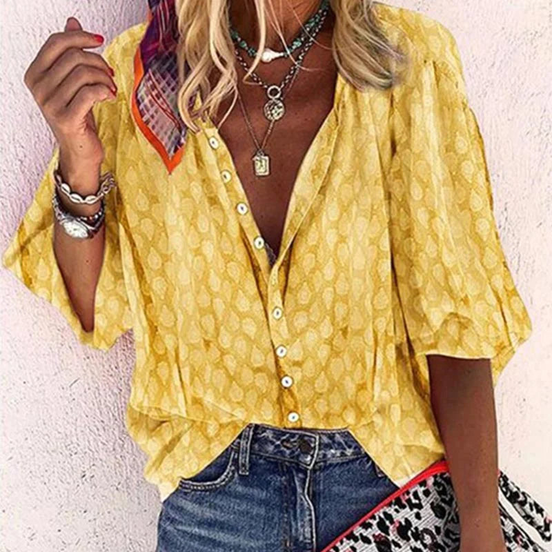 Billie Summer Blouse for Women – Light Breathable Shirt with Elegant Cut for Warm Days