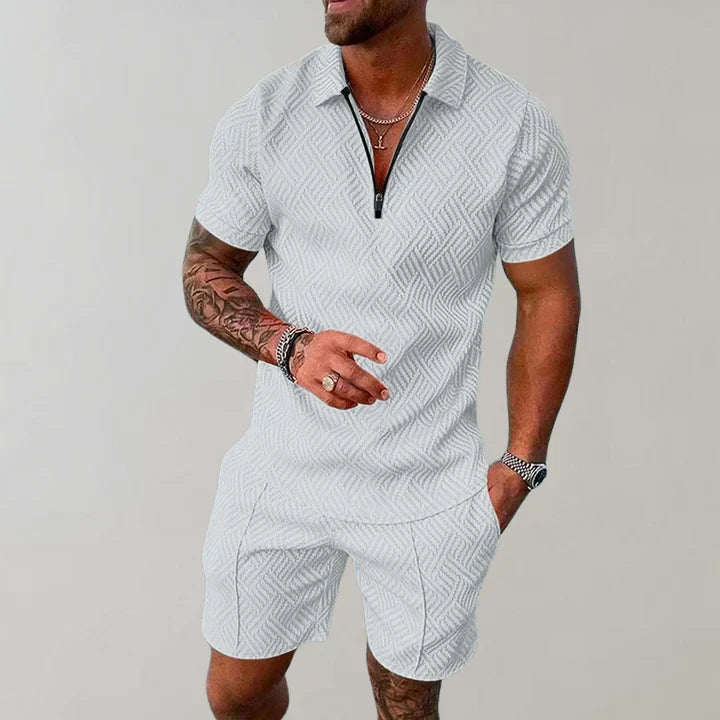 Oliver Summer Set for Men – Breathable Cotton and Linen, Light and Elegant Comfort